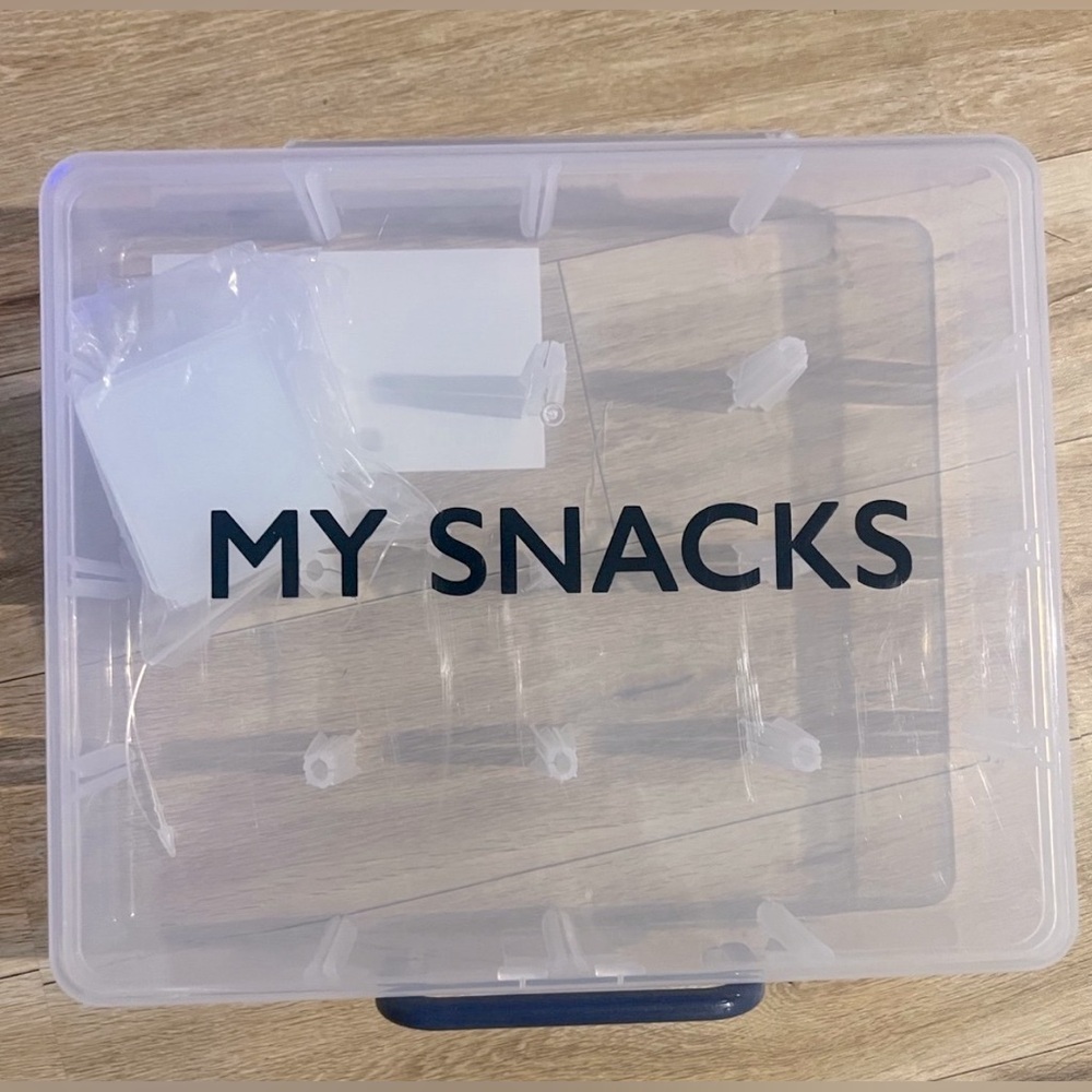 Snackle box - Snack tackle box target bullseye